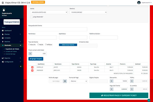 Rodel Transportadmin